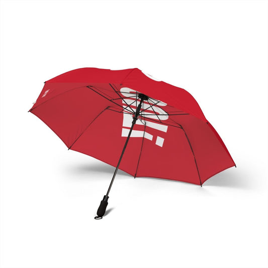 Customizable Umbrella 'SHOUT!' - Red - RUDECAPS