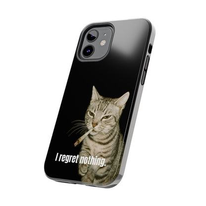 Tough Phone Case 'Smoking Cat' - RUDECAPS