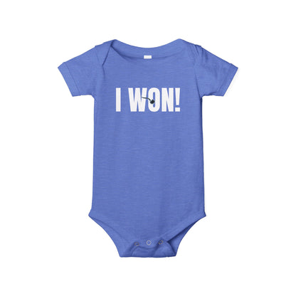 Baby One-Piece 'I Won!'