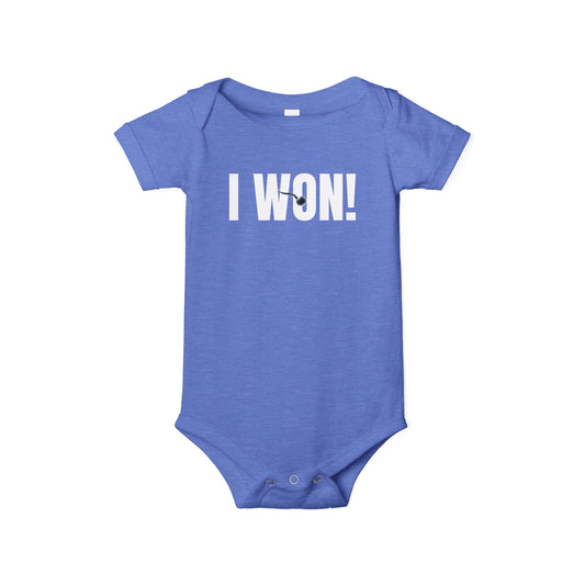 Baby One-Piece 'I Won!'