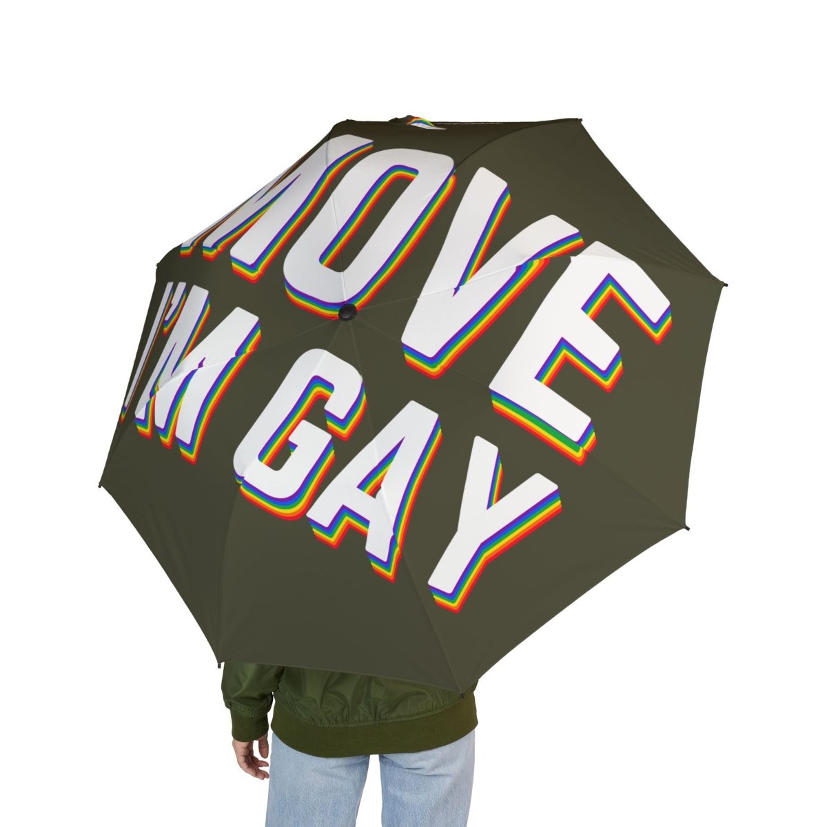 Umbrella 'MOVE I'M GAY' *** - RUDECAPS