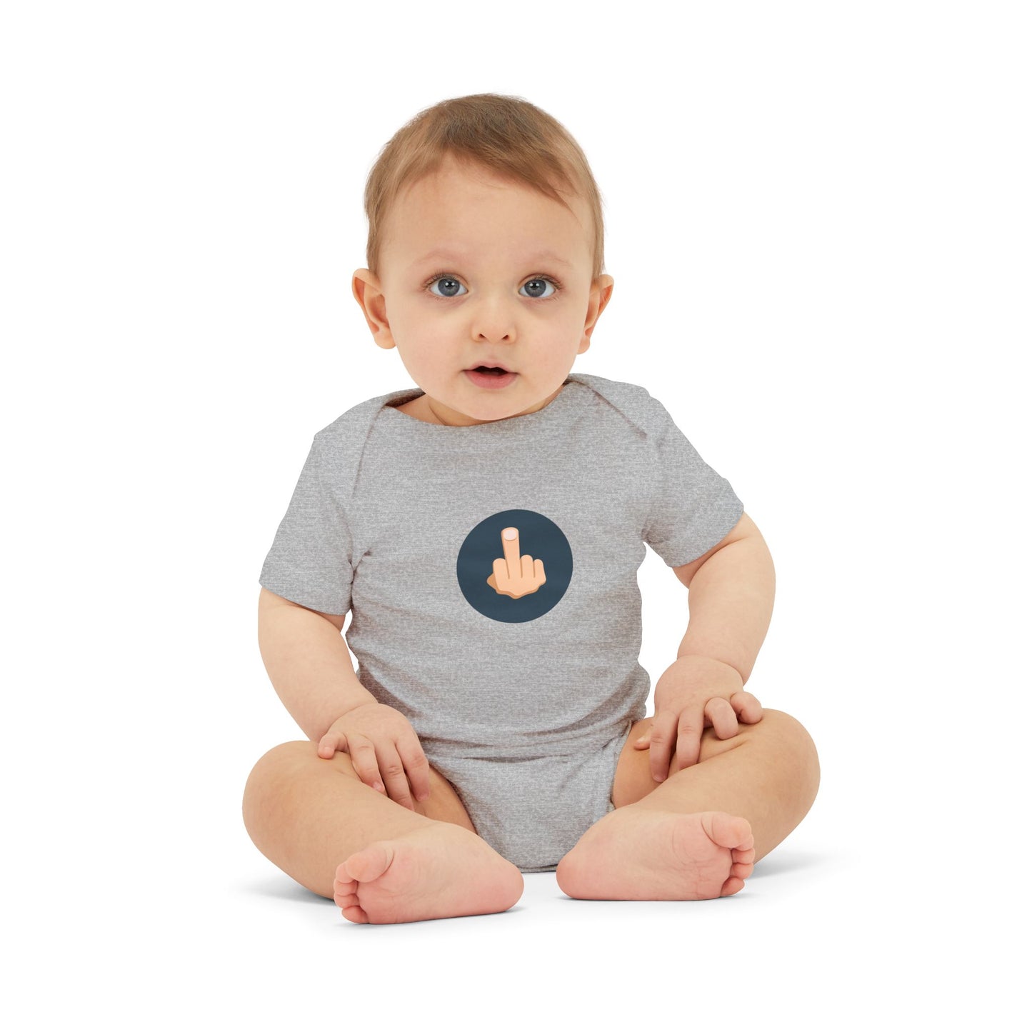 Baby One-Piece 'The Finger'