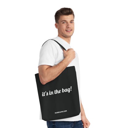Woven Tote Bag 'It's In The Bag!'