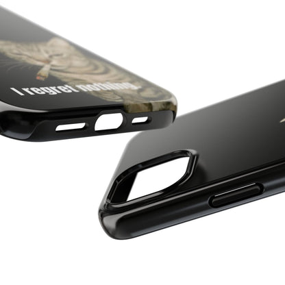 Tough Phone Case 'Smoking Cat' - RUDECAPS