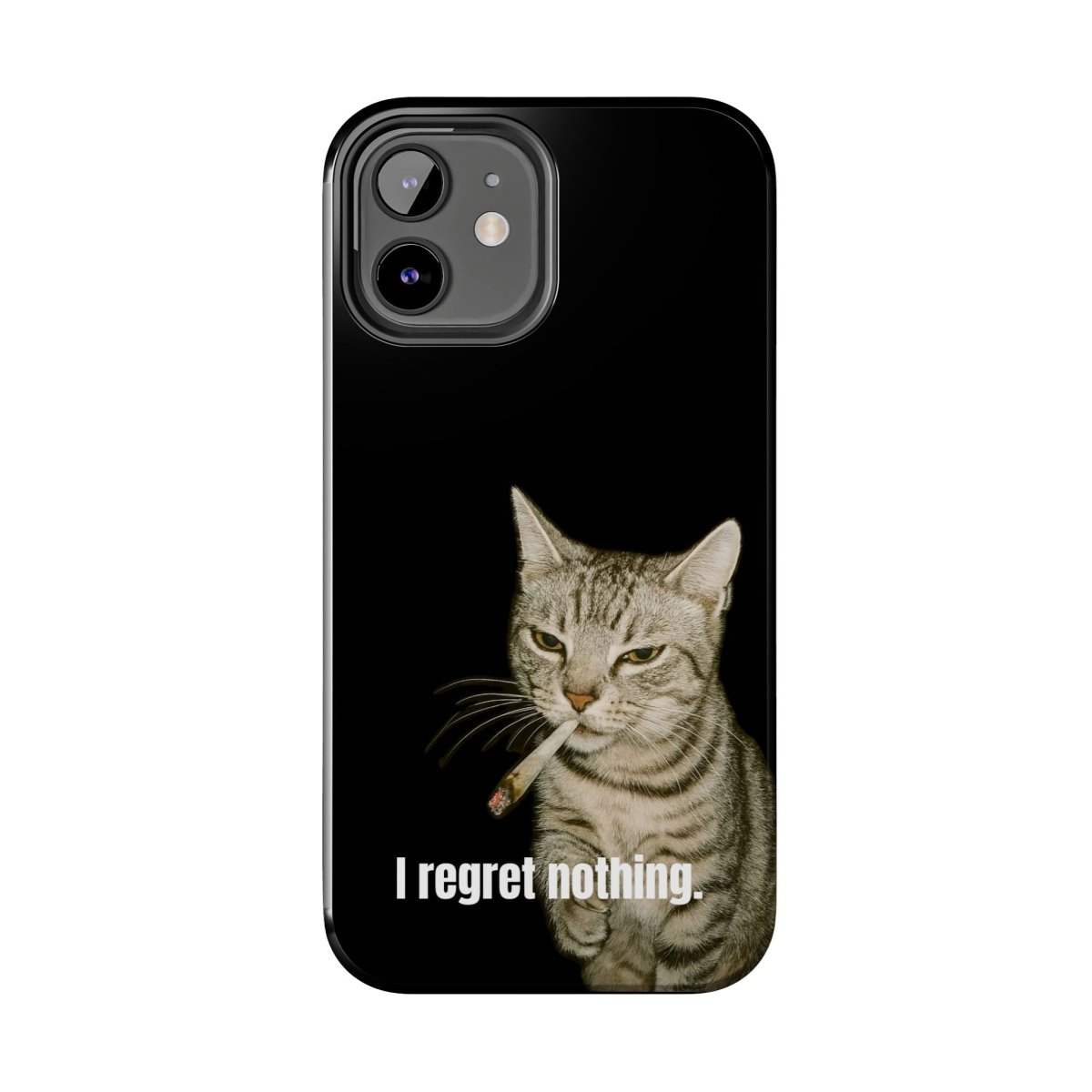 Tough Phone Case 'Smoking Cat' - RUDECAPS