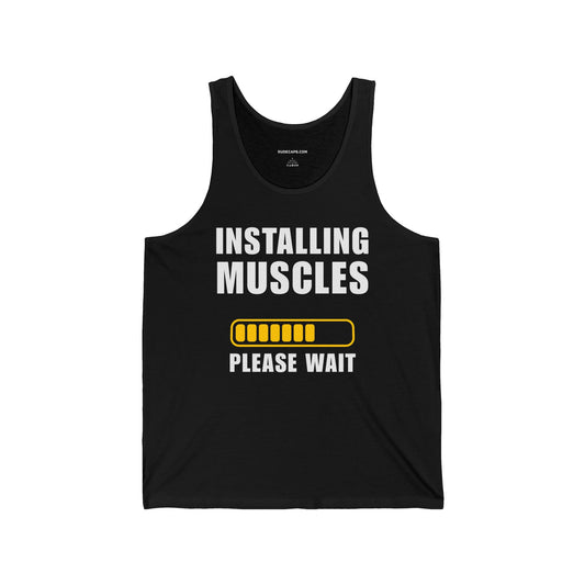 Tank Top 'Installing Muscles - Please Wait'