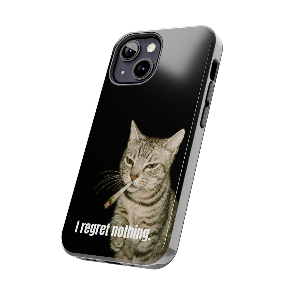 Tough Phone Case 'Smoking Cat' - RUDECAPS