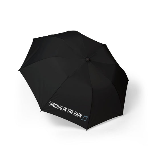Umbrella 'Singing In The Rain' | Customizable Text - RUDECAPS