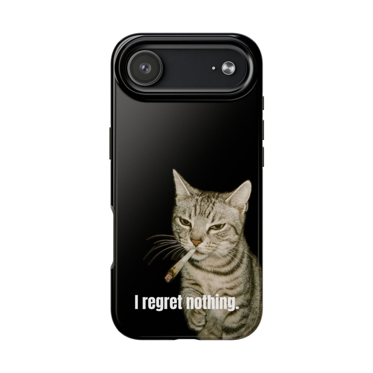 Tough Phone Case 'Smoking Cat' - RUDECAPS