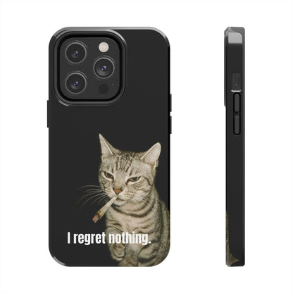 Tough Phone Case 'Smoking Cat' - RUDECAPS