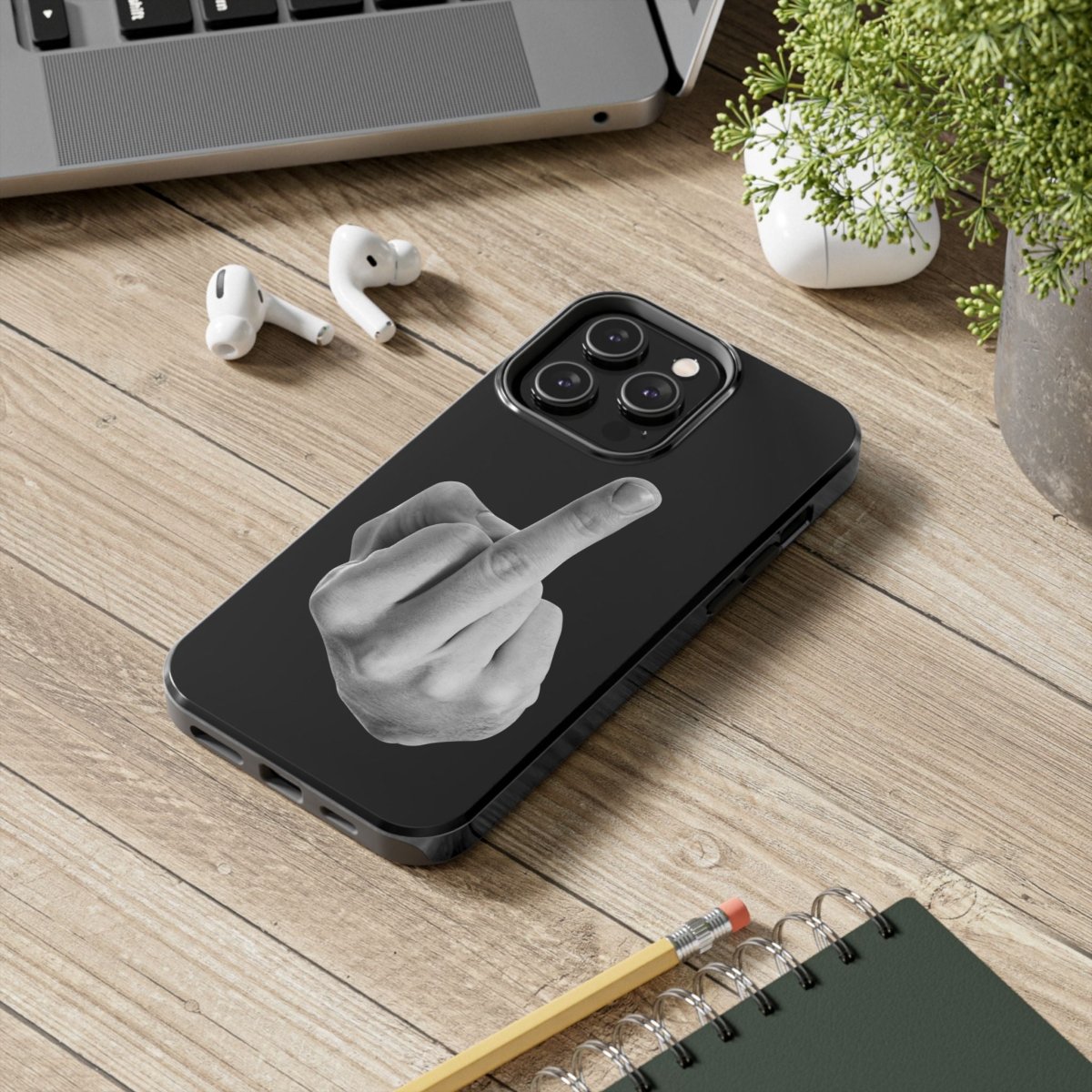 Tough Phone Case 'THE FINGER' - RUDECAPS