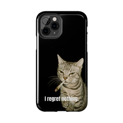 Tough Phone Case 'Smoking Cat' - RUDECAPS