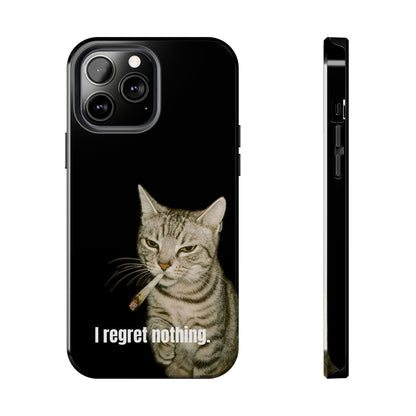 Tough Phone Case 'Smoking Cat' - RUDECAPS