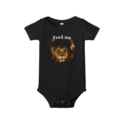 Baby One-Piece 'Feed me'