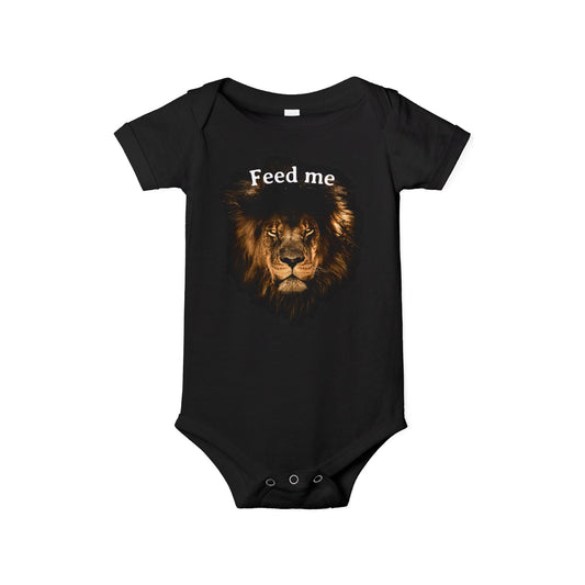 Baby One-Piece 'Feed me'