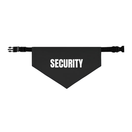 Pet Bandana Collar 'Security'
