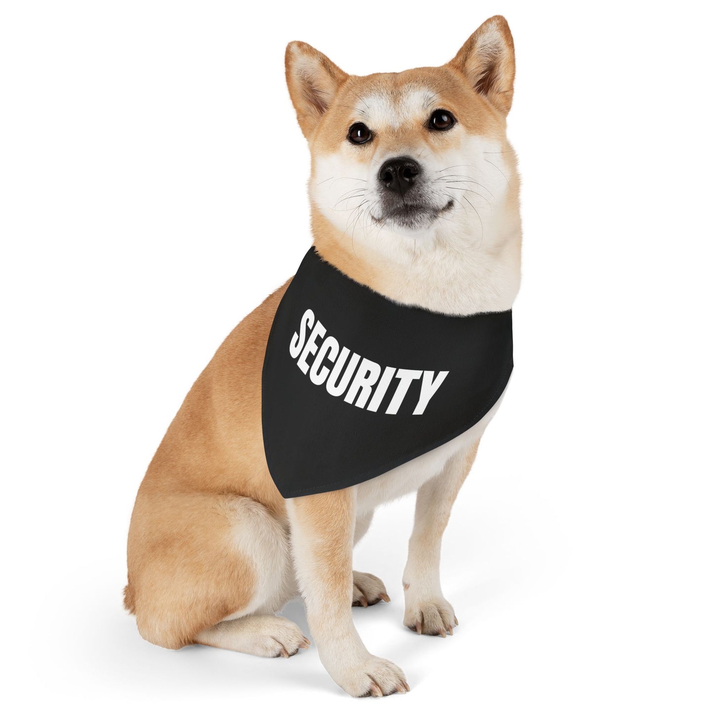 Pet Bandana Collar 'Security'