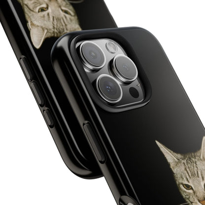 Tough Phone Case 'Smoking Cat' - RUDECAPS