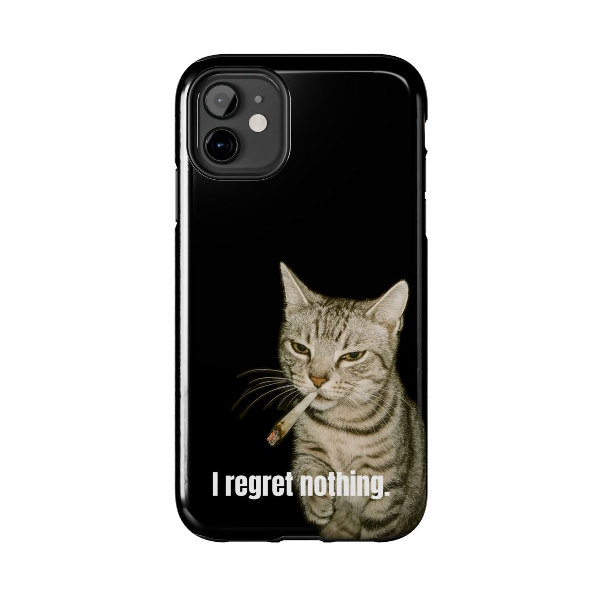 Tough Phone Case 'Smoking Cat' - RUDECAPS