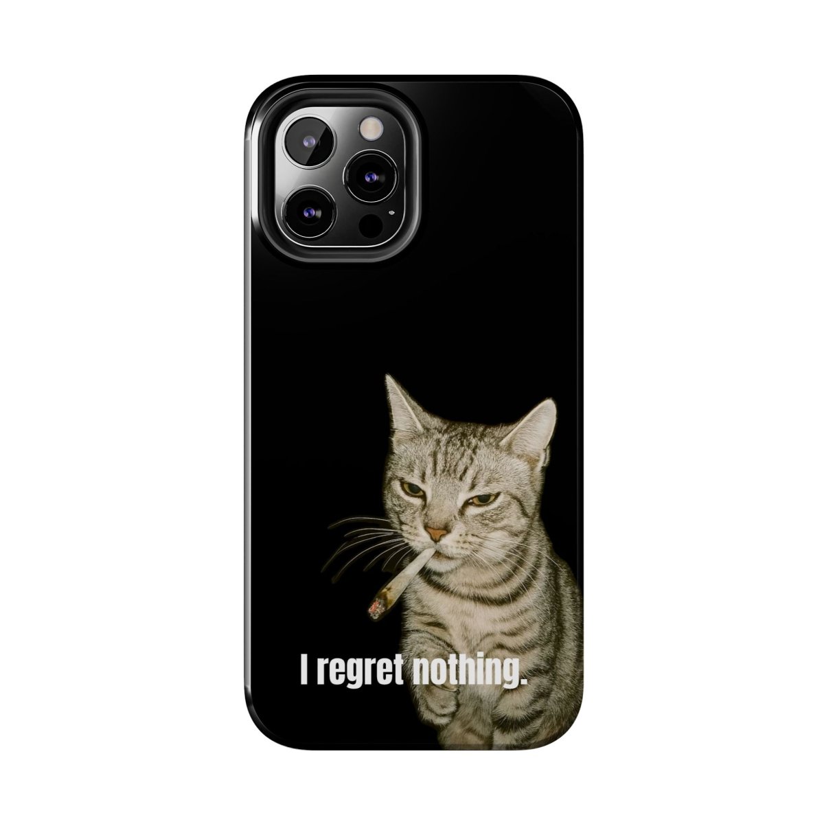 Tough Phone Case 'Smoking Cat' - RUDECAPS