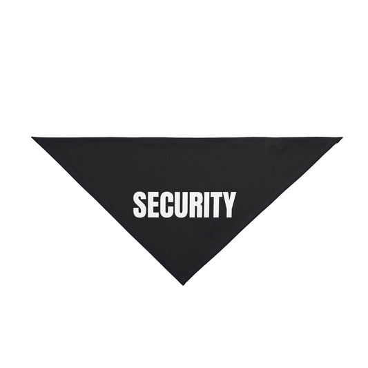 Pet Bandana 'Security'