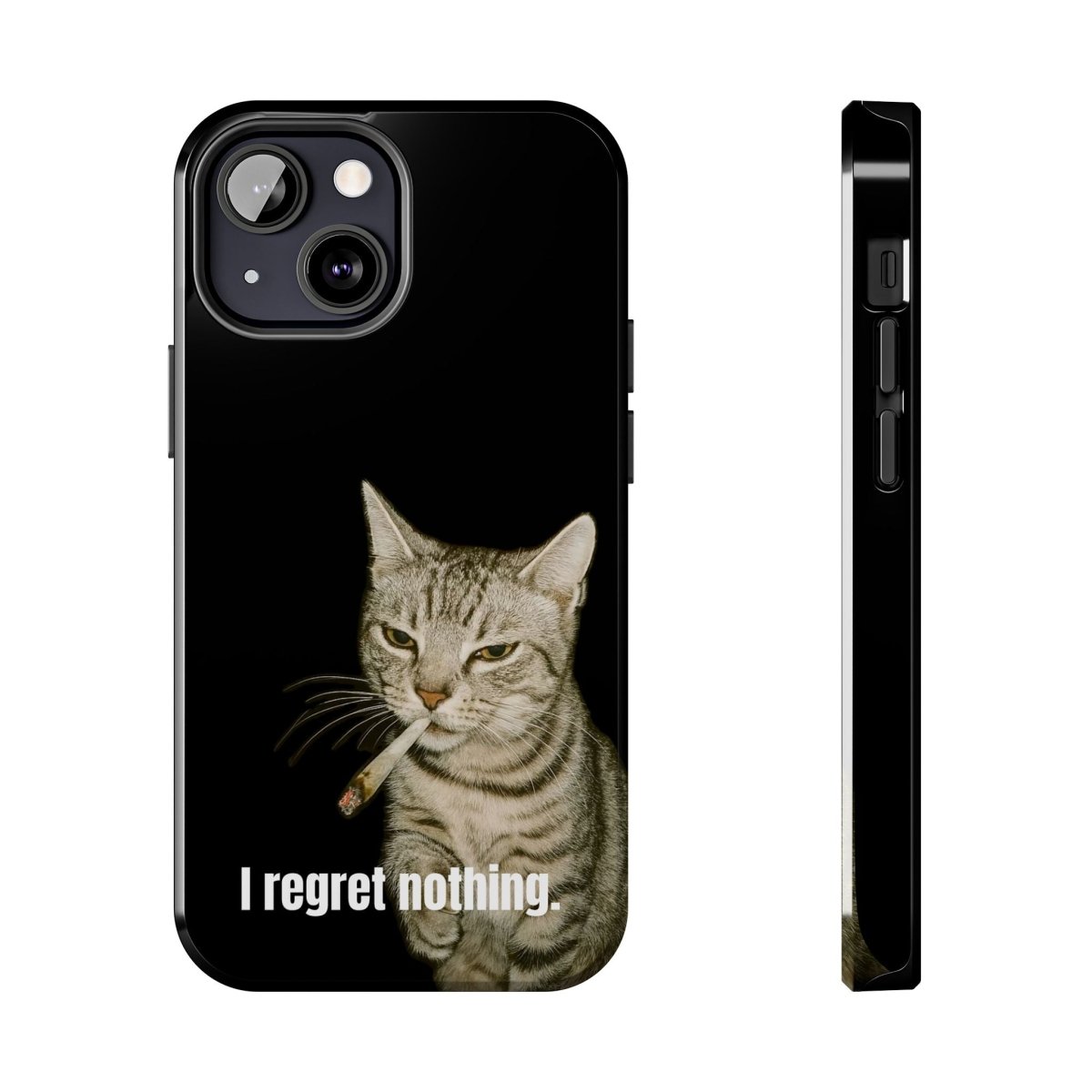 Tough Phone Case 'Smoking Cat' - RUDECAPS