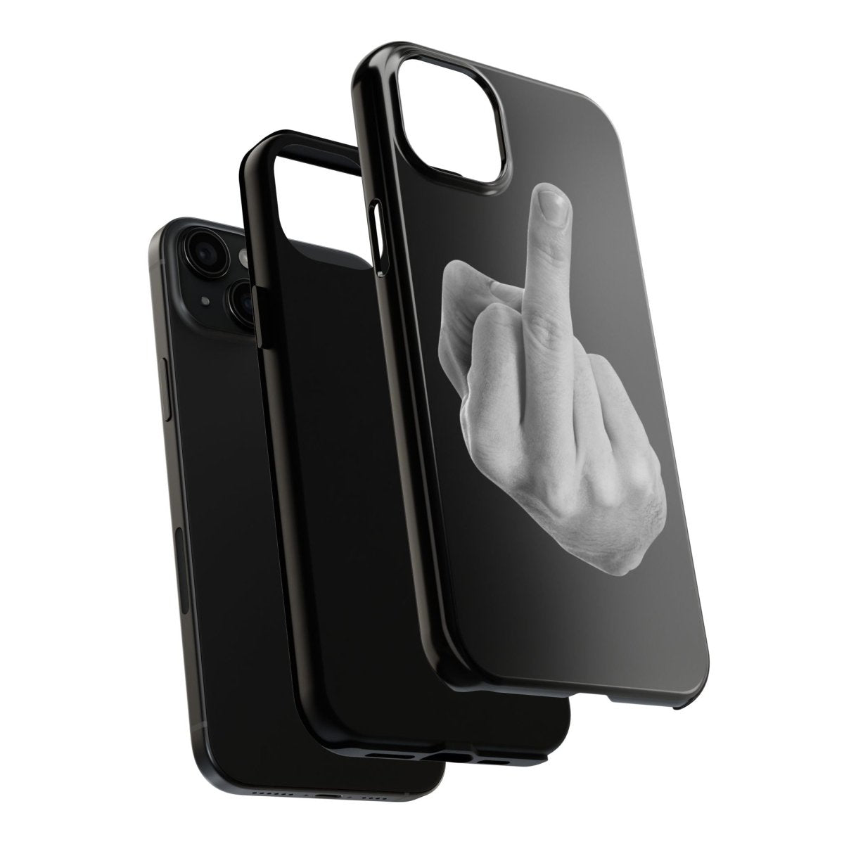 Tough Phone Case 'THE FINGER' - RUDECAPS
