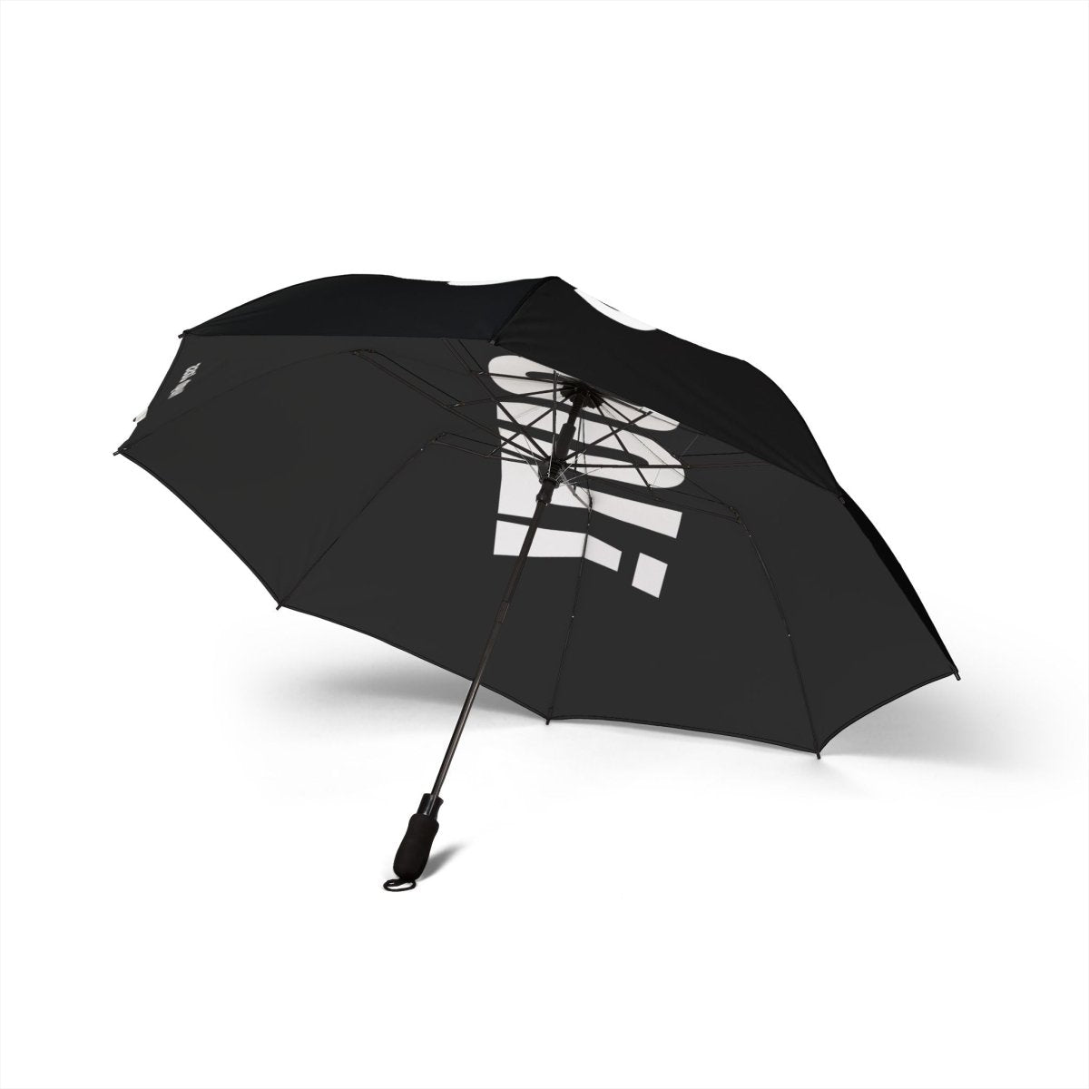 Customizable Umbrella 'SHOUT!' - Black *** - RUDECAPS