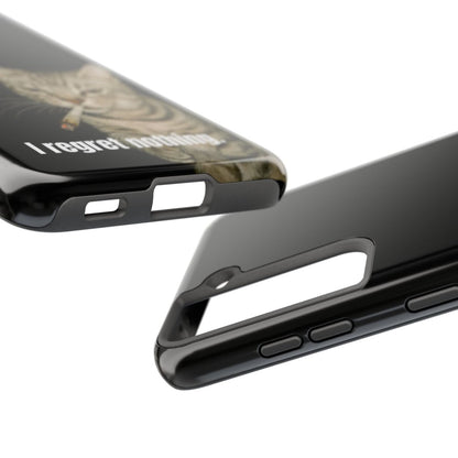 Tough Phone Case 'Smoking Cat' - RUDECAPS
