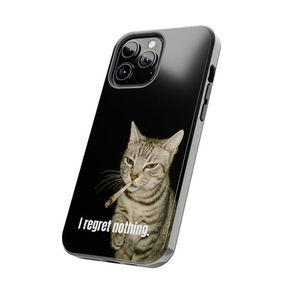 Tough Phone Case 'Smoking Cat' - RUDECAPS