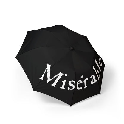 Dramatic French Statement Umbrella 'Misérable.'