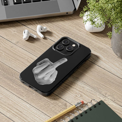 Tough Phone Case 'THE FINGER' - RUDECAPS