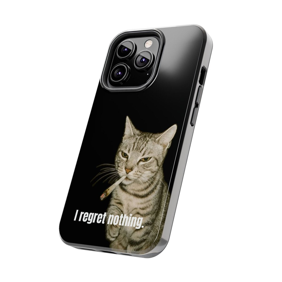 Tough Phone Case 'Smoking Cat' - RUDECAPS
