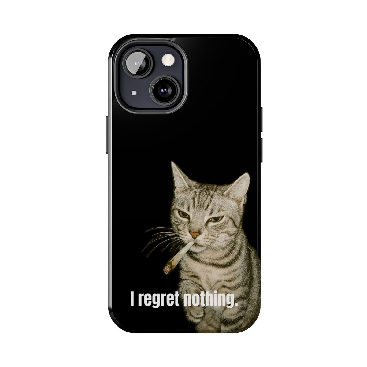 Tough Phone Case 'Smoking Cat' - RUDECAPS