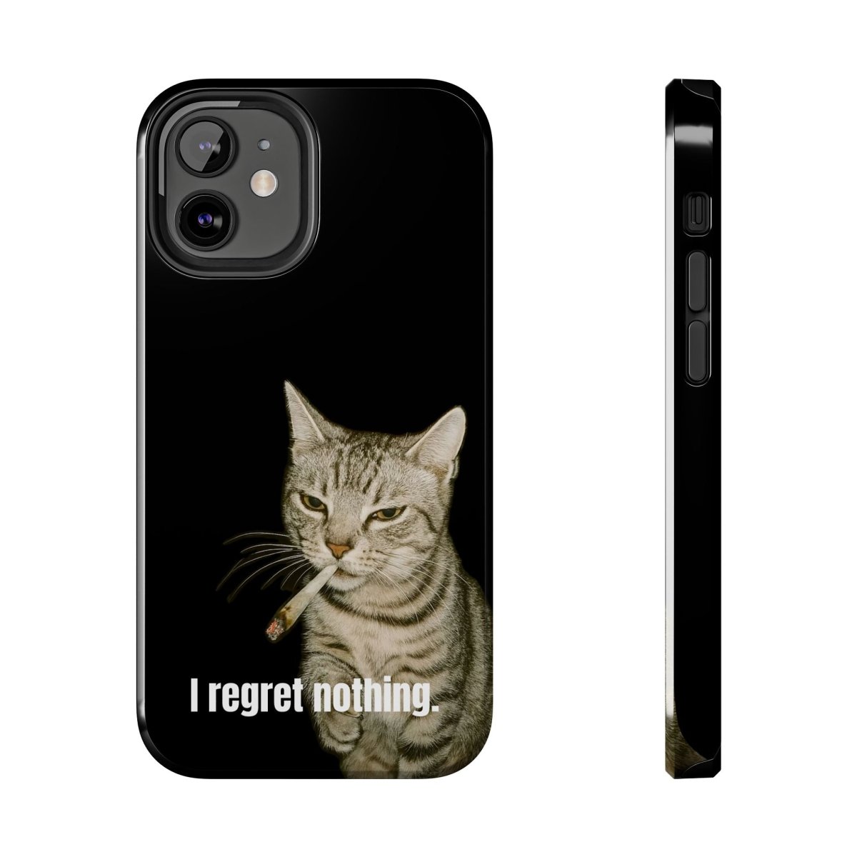 Tough Phone Case 'Smoking Cat' - RUDECAPS