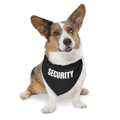 Pet Bandana Collar 'Security'