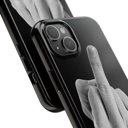 Tough Phone Case 'THE FINGER' - RUDECAPS