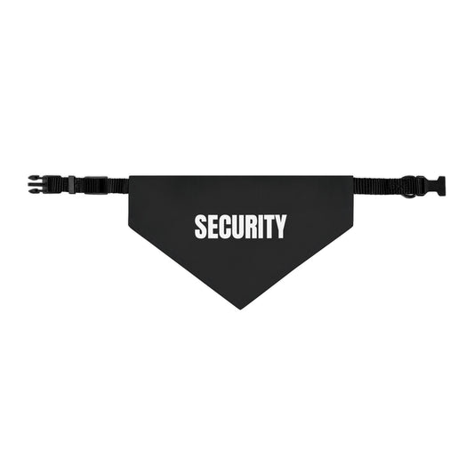 Pet Bandana Collar 'Security'
