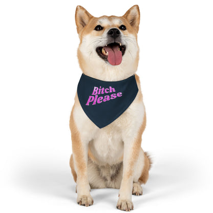 Pet Bandana Collar 'Bitch Please'