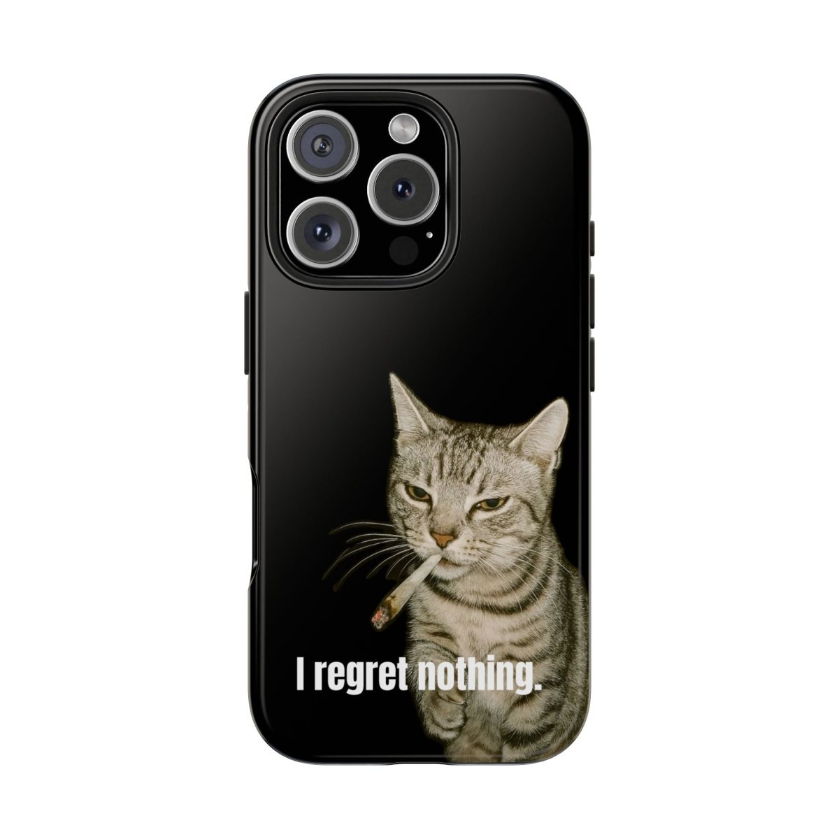 Tough Phone Case 'Smoking Cat' - RUDECAPS