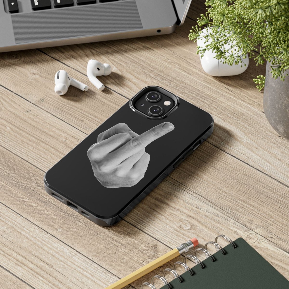 Tough Phone Case 'THE FINGER' - RUDECAPS