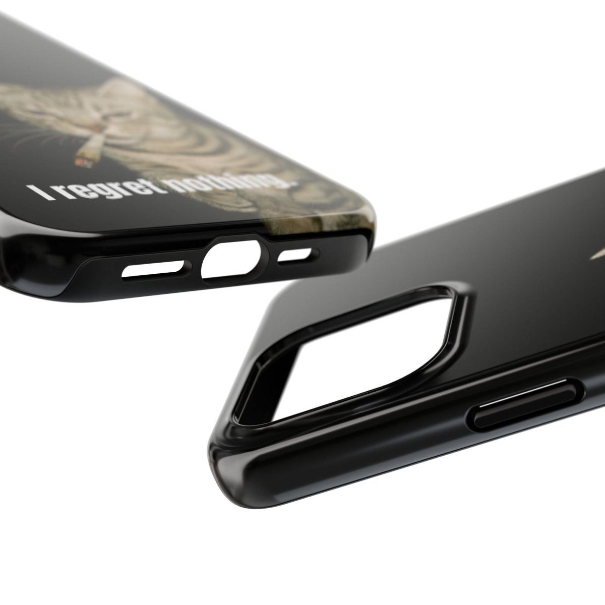 Tough Phone Case 'Smoking Cat' - RUDECAPS