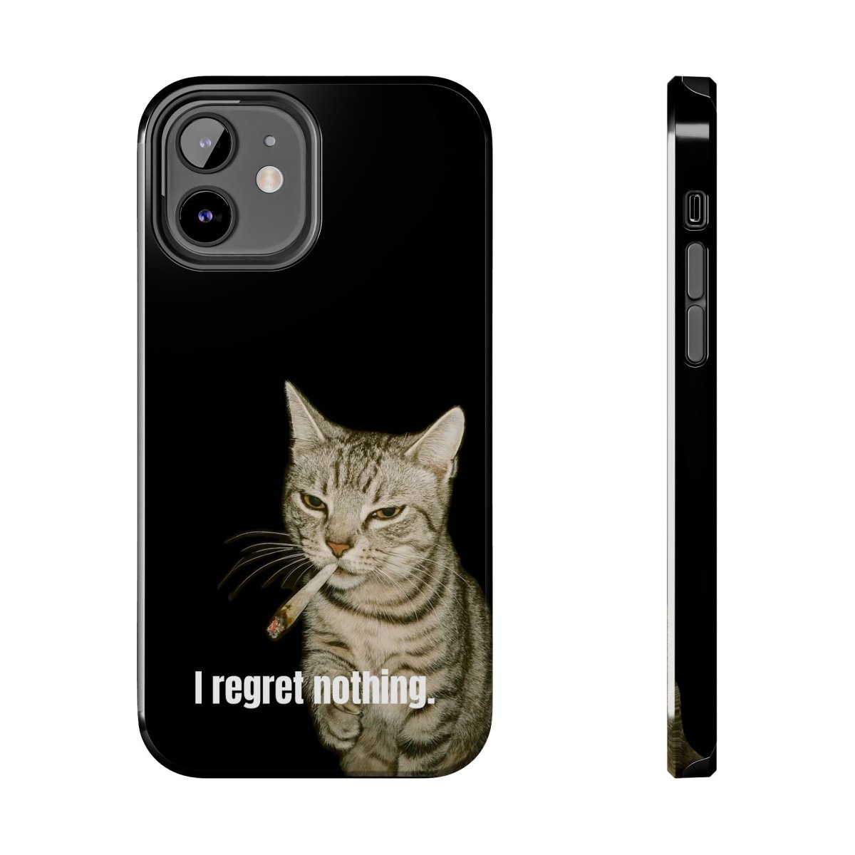 Tough Phone Case 'Smoking Cat' - RUDECAPS