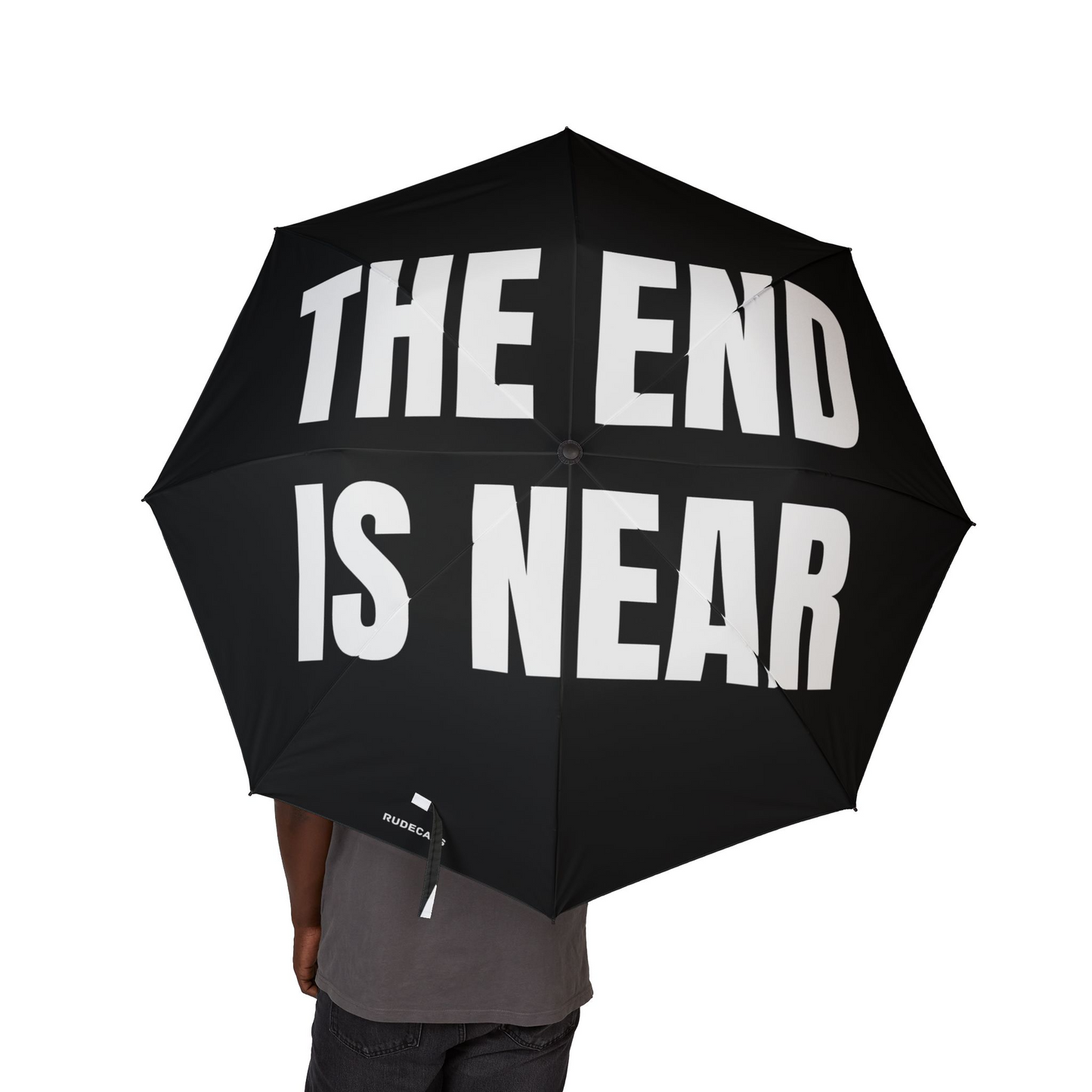 Customizable Umbrella  'SHOUT!' - Black ***