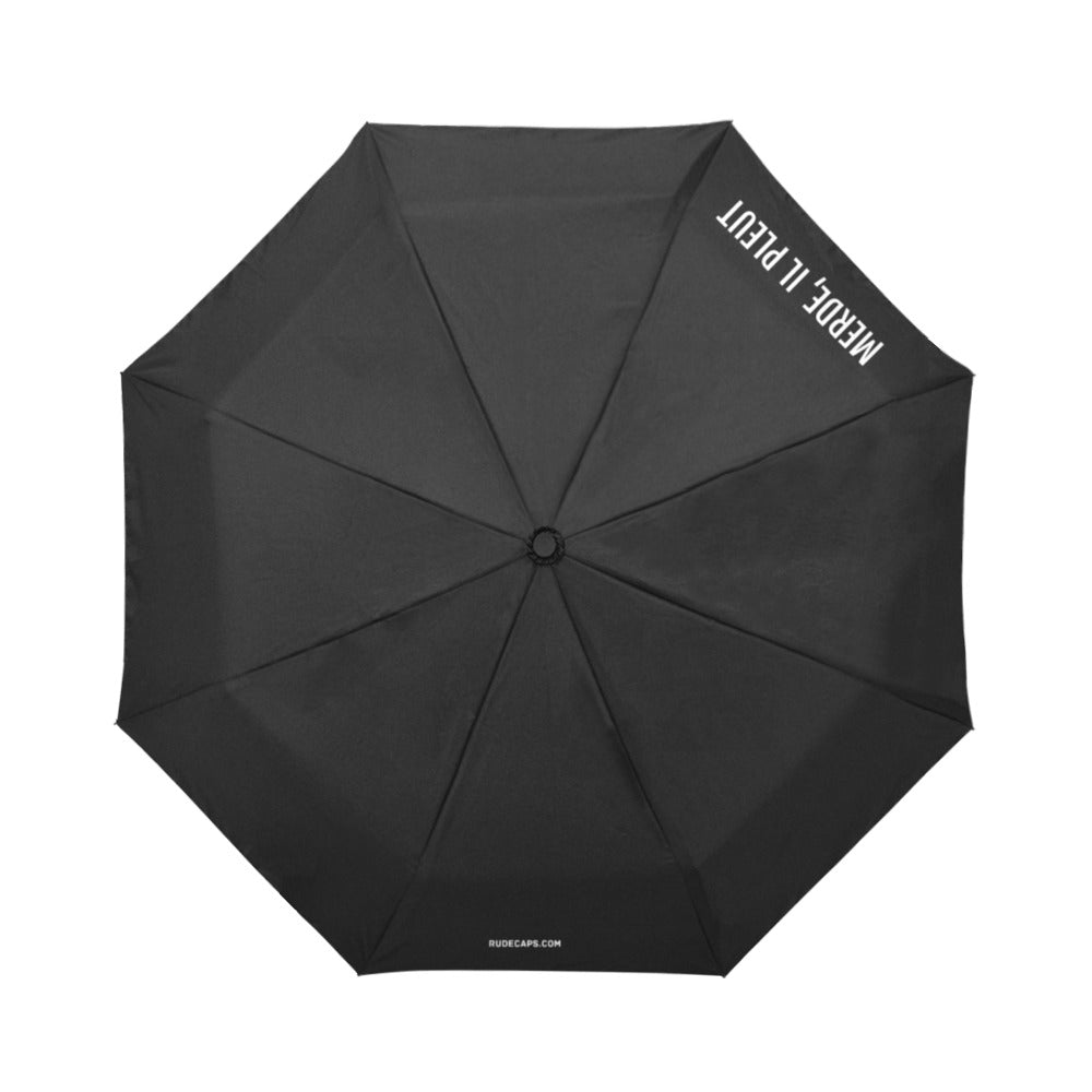 Umbrella 'Merde, Il Pleut' 37.4" / 95cm *** - RUDECAPS