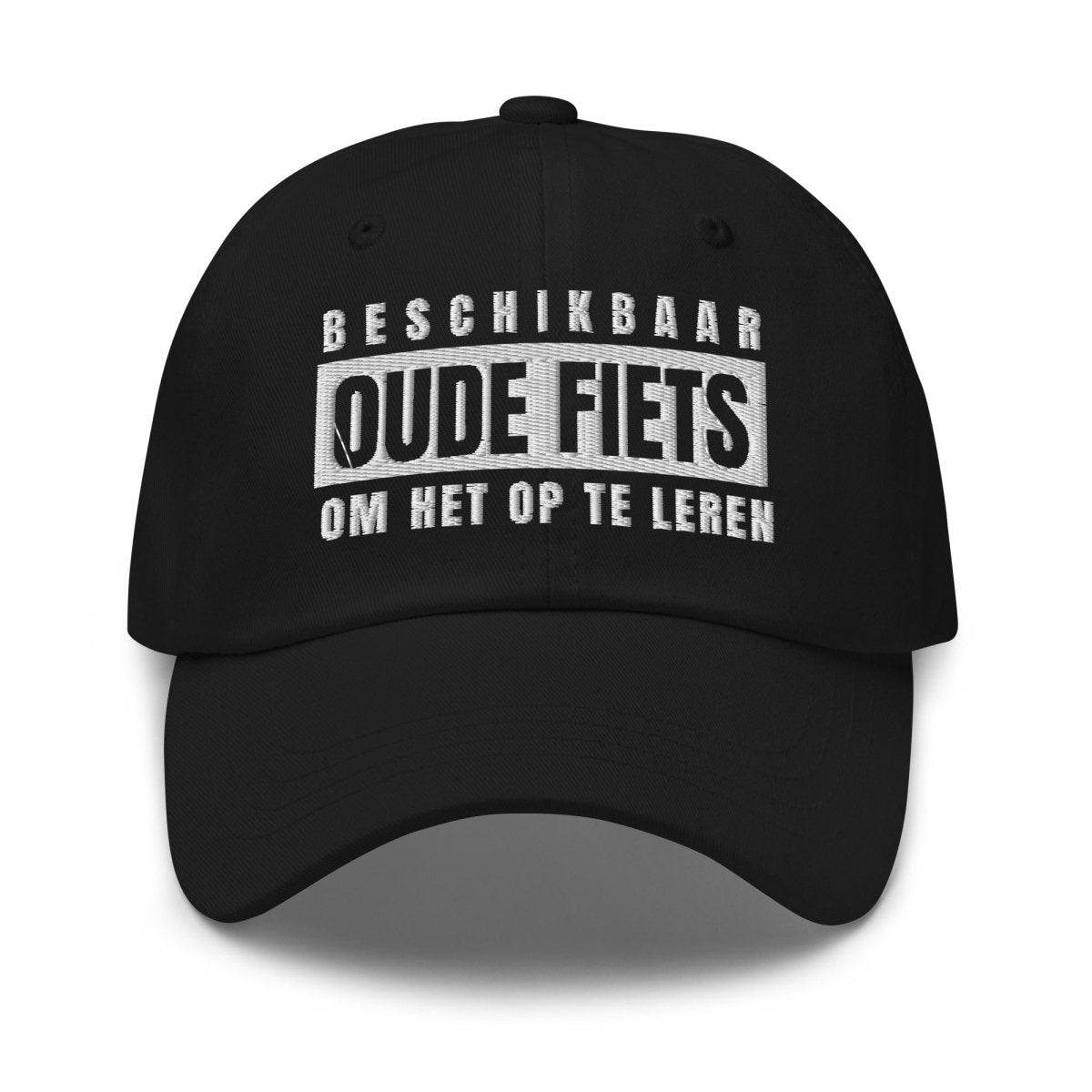 Dad Hat 'Beschikbaar - Oude Fiets Om Het Op Te Leren' - RUDECAPS