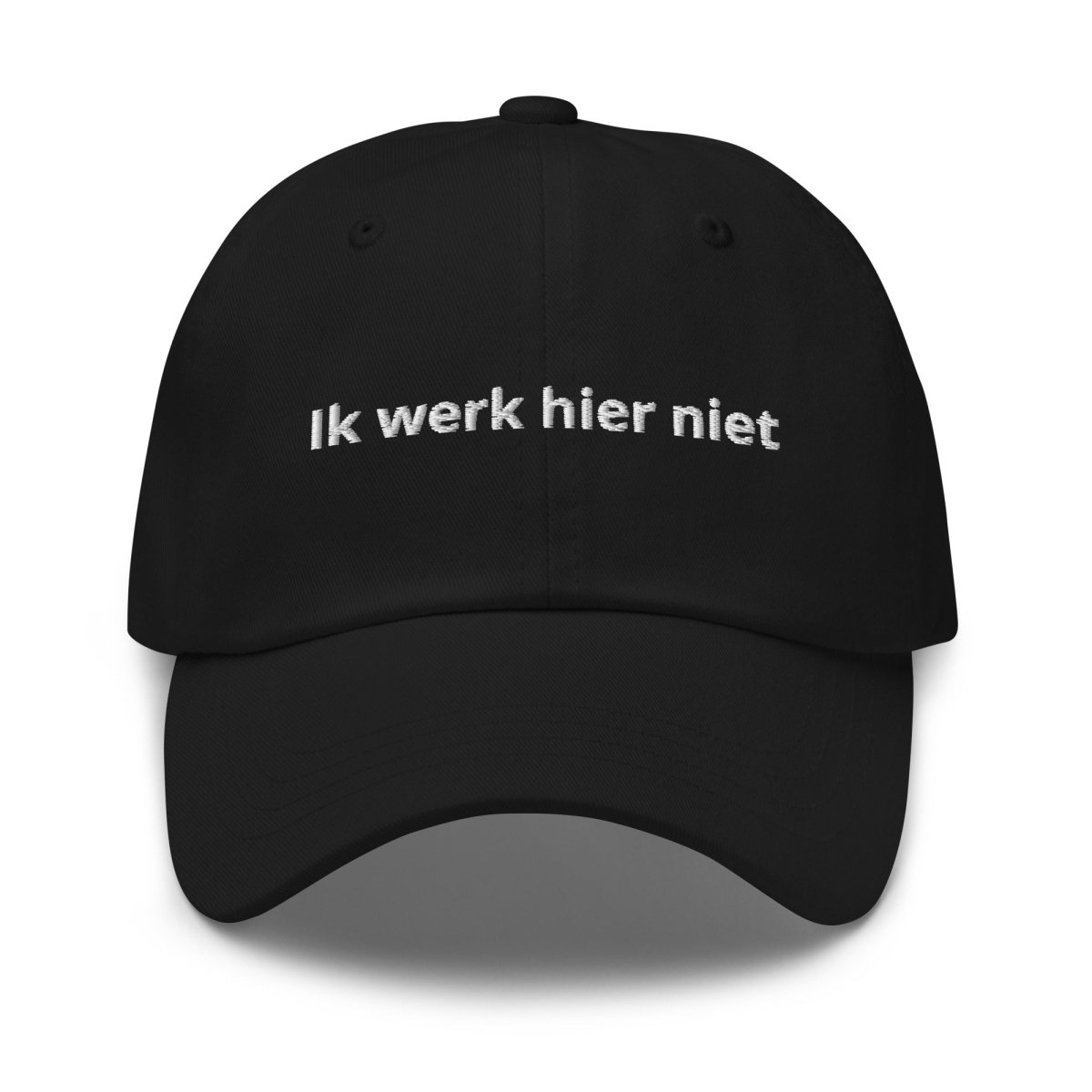 Dad Hat 'Ik Werk Hier Niet' - RUDECAPS