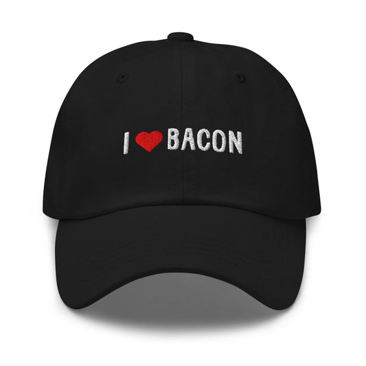 Dad hat 'I Heart Bacon' - RUDECAPS