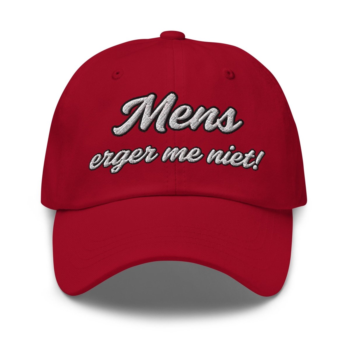 Dad Hat 'Mens Erger Me Niet!' - RUDECAPS