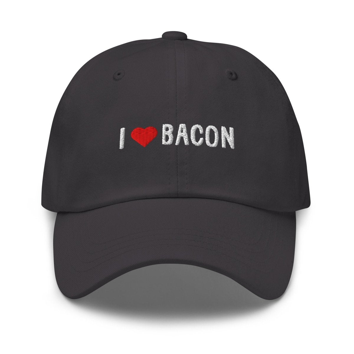 Dad hat 'I Heart Bacon' - RUDECAPS